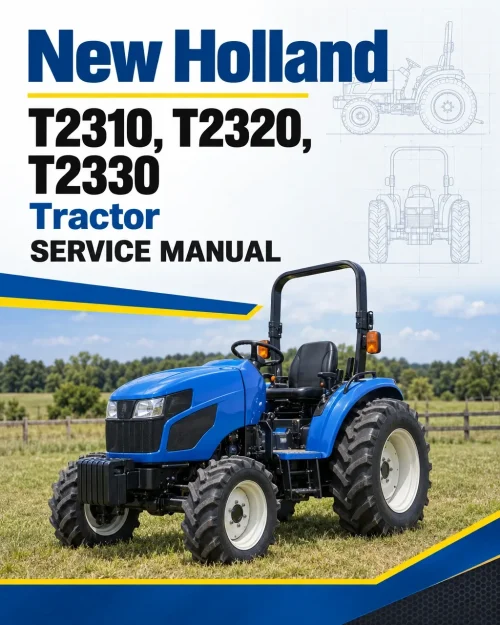 New Holland T2310, T2320, T2330 Tractor Service Manual