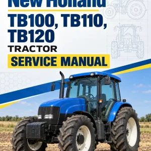 New Holland TB100, TB110, TB120 Tractor Service Manual