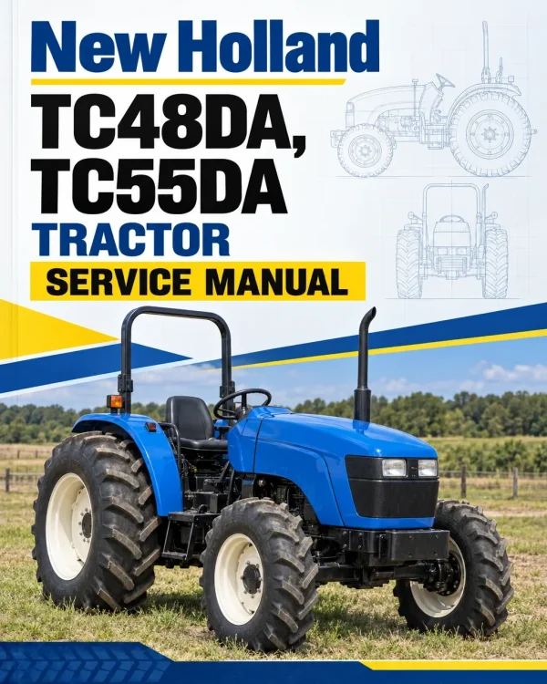 New Holland TC48DA, TC55DA Tractor Service Manual