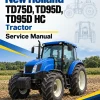 New Holland TD75D, TD95D, TD95D HC Tractor Service Manual