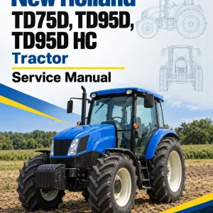 New Holland TD75D, TD95D, TD95D HC Tractor Service Manual New Holland TD75D, TD95D, TD95D HC Tractor Service Manual