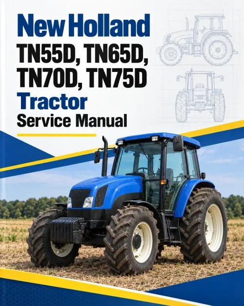 New Holland TN55D, TN65D, TN70D, TN75D Tractor Service Manual New Holland TN55D, TN65D, TN70D, TN75D Tractor Service Manual