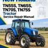 New Holland TN55S, TN65S, TN70S, TN75S Tractor Service Manual New Holland TN55S, TN65S, TN70S, TN75S Tractor Service Manual