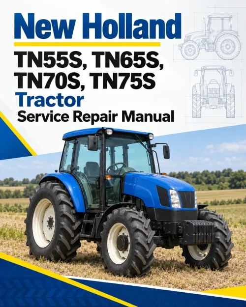 New Holland TN55S, TN65S, TN70S, TN75S Tractor Service Manual New Holland TN55S, TN65S, TN70S, TN75S Tractor Service Manual