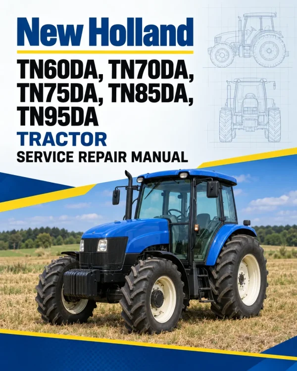 New Holland TN60DA, TN70DA, TN75DA, TN85DA, TN95DA Tractor Manual New Holland TN60DA, TN70DA, TN75DA, TN85DA, TN95DA Tractor Manual
