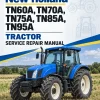 New Holland TN60A, TN70A, TN75A, TN85A, TN95A Tractor Service Manual