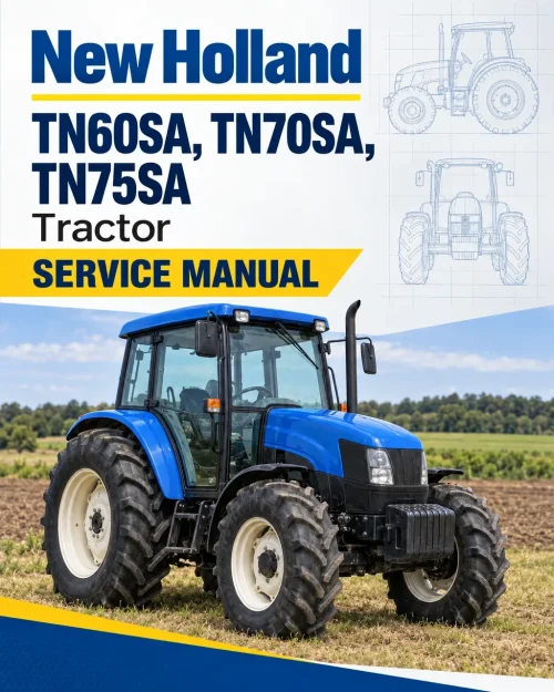 New Holland TN60SA, TN70SA, TN75SA Tractor Service Manual New Holland TN60SA, TN70SA, TN75SA Tractor Service Manual