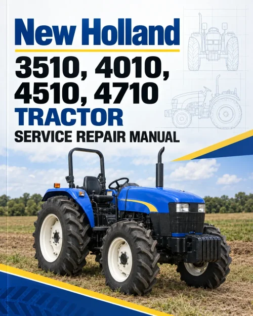 New Holland 3510, 4010, 4510, 4710 Tractor Service Manual
