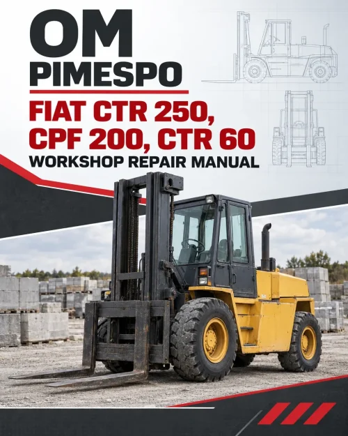 OM PIMESPO FIAT CTR 250, CPF 200, CTR 60 Workshop Repair Manual