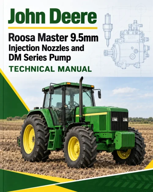 John Deere Roosa Master 9.5mm Injection Nozzles and DM Series Pump Technical Manual