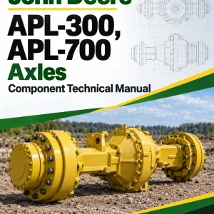 John Deere APL-300, APL-700 Axles Component Technical Manual (CTM4422)