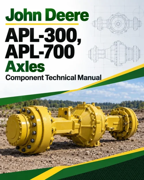 John Deere APL-300, APL-700 Axles Component Technical Manual (CTM4422) John Deere APL-300, APL-700 Axles Component Technical Manual (CTM4422)