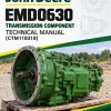 John Deere EMD0630 Transmission Component Technical Manual (CTM118319)