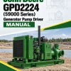 John Deere GPD2224 (59000 Series) Generator Pump Driver Manual (CTM138419) John Deere GPD2224 (59000 Series) Generator Pump Driver Manual (CTM138419)