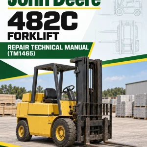 John Deere 482C Forklift Repair Technical Manual (TM1465)