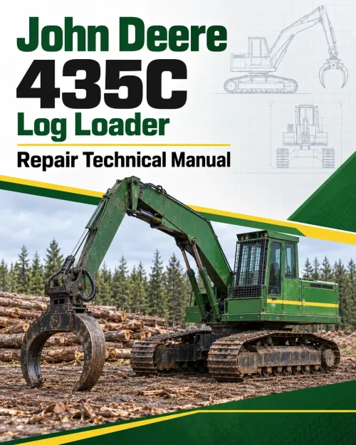 John Deere 435C Log Loader Repair Technical Manual - (TM2295) John Deere 435C Log Loader Repair Technical Manual - (TM2295)
