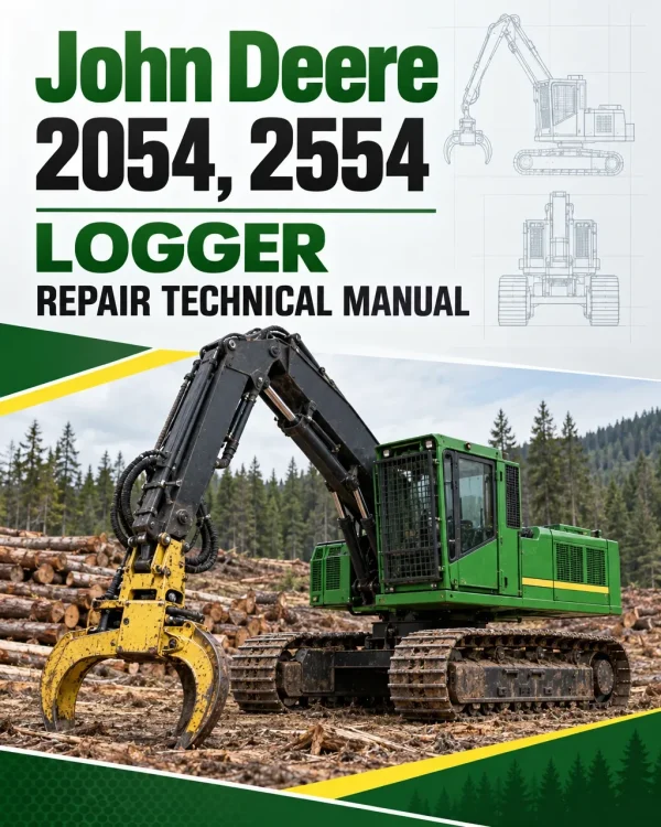 John Deere 2054, 2554 Logger Repair Technical Manual - (TM2016) John Deere 2054, 2554 Logger Repair Technical Manual - (TM2016)