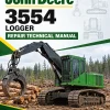 John Deere 3554 Logger Repair Technical Manual - (TM2106) John Deere 3554 Logger Repair Technical Manual - (TM2106)