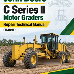 John Deere C Series II Motor Graders Repair Technical Manual - (TM1915) John Deere C Series II Motor Graders Repair Technical Manual - (TM1915)