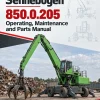 Sennebogen 850.0.205 Operating, Maintenance and Parts Manual Sennebogen 850.0.205 Operating, Maintenance and Parts Manual