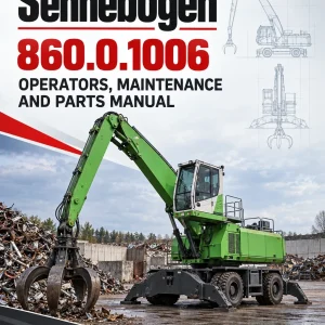 Sennebogen 860.0.1006 Operators, Maintenance and Parts Manual