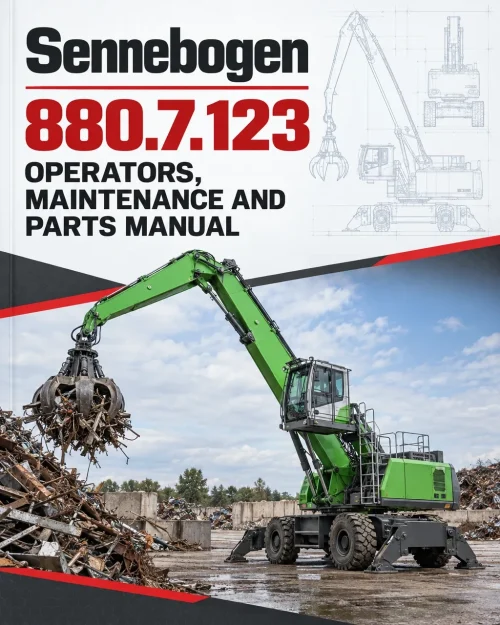 Sennebogen 880.7.123 Operators, Maintenance and Parts Manual