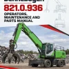 Sennebogen 821.0.936 Operators, Maintenance and Parts Manual Sennebogen 821.0.936 Operators, Maintenance and Parts Manual
