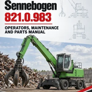 Sennebogen 821.0.983 Operators, Maintenance and Parts Manual