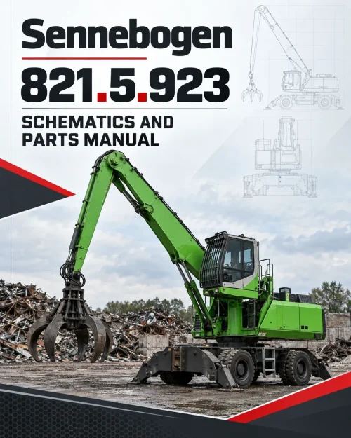 Sennebogen 821.5.923 Schematics and Parts Manual
