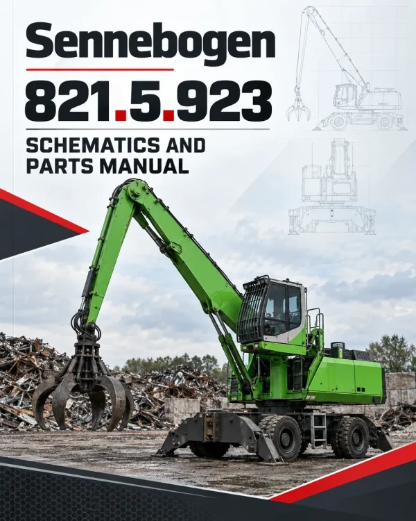 Sennebogen 821.5.923 Schematics and Parts Manual Sennebogen 821.5.923 Schematics and Parts Manual