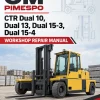 OM PIMESPO CTR Dual 10, Dual 13, Dual 15-3, Dual 15-4 Workshop Repair Manual