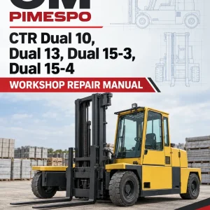 OM PIMESPO CTR Dual 10, Dual 13, Dual 15-3, Dual 15-4 Workshop Repair Manual OM PIMESPO CTR Dual 10, Dual 13, Dual 15-3, Dual 15-4 Workshop Repair Manual