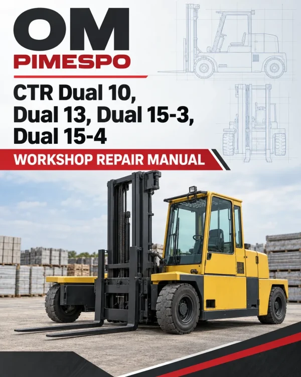 OM PIMESPO CTR Dual 10, Dual 13, Dual 15-3, Dual 15-4 Workshop Repair Manual
