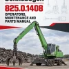 Sennebogen 825.0.1408 Operators, Maintenance and Parts Manual Sennebogen 825.0.1408 Operators, Maintenance and Parts Manual