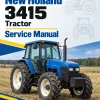 New Holland 3415 Tractor Service Manual New Holland 3415 Tractor Service Manual
