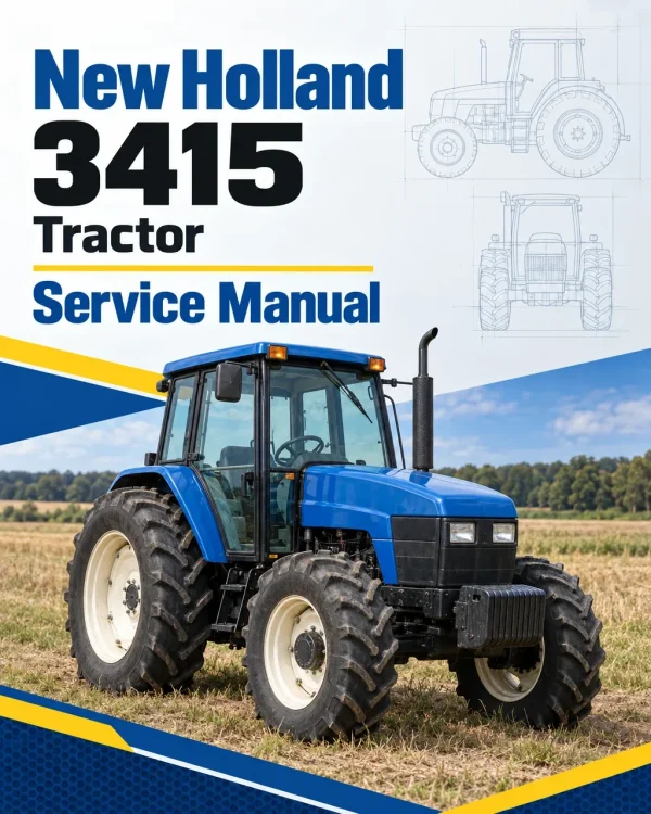 New Holland 3415 Tractor Service Manual New Holland 3415 Tractor Service Manual