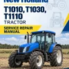 New Holland T1010, T1030, T1110 Tractor Service Manual New Holland T1010, T1030, T1110 Tractor Service Manual