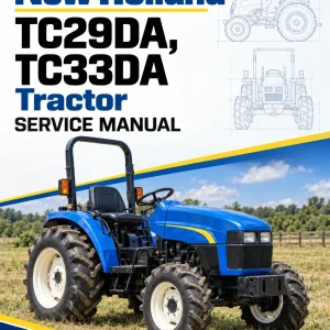 New Holland TC29DA, TC33DA Tractor Service Manual