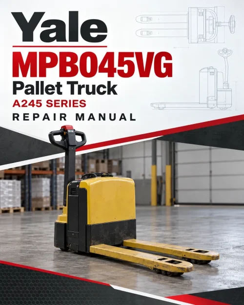 Yale MPB045VG Pallet Truck A245 Series Repair Manual