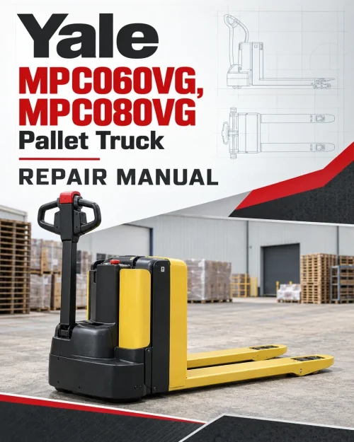 Yale MPC060VG, MPC080VG Pallet Truck A283 Series Repair Manual