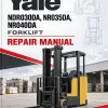 Yale NDR030DA, NR035DA, NR040DA Forklift A295 Series Repair Manual Yale NDR030DA, NR035DA, NR040DA Forklift A295 Series Repair Manual