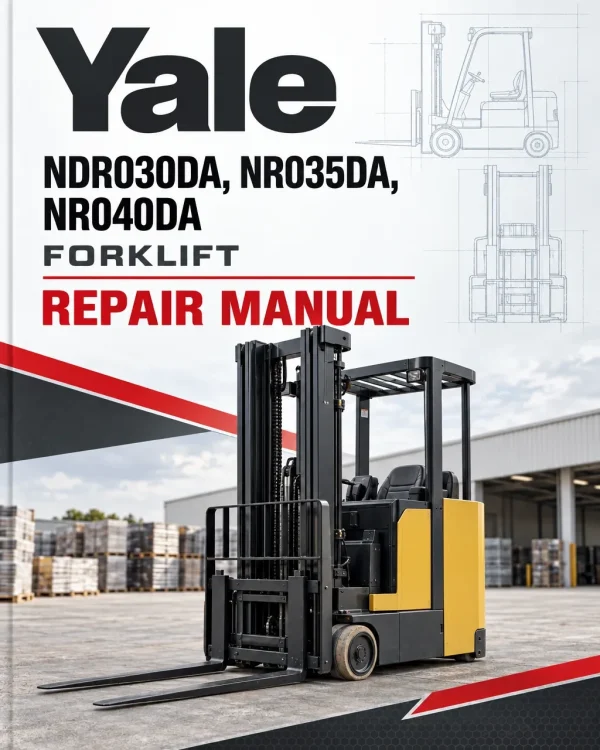 Yale NDR030DA, NR035DA, NR040DA Forklift A295 Series Repair Manual Yale NDR030DA, NR035DA, NR040DA Forklift A295 Series Repair Manual