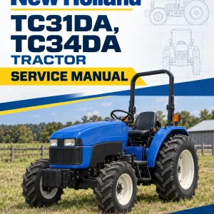 New Holland TC31DA, TC34DA Tractor Service Manual New Holland TC31DA, TC34DA Tractor Service Manual
