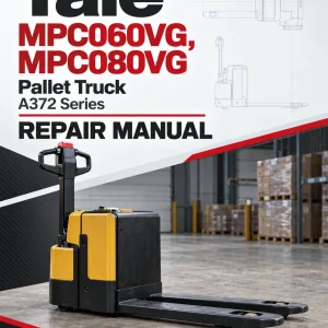 Yale MPC060VG, MPC080VG Pallet Truck A372 Series Repair Manual
