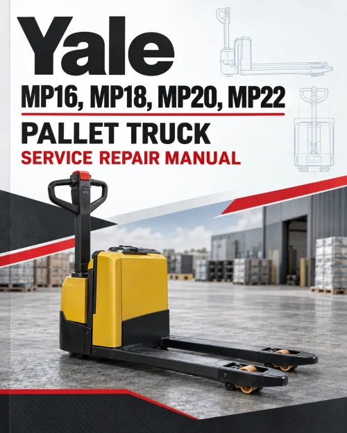 Yale MP16, MP18, MP20, MP22 Pallet Truck A428 Service Repair Manual