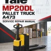 Yale MP20DL Pallet Truck A473 Service Repair Manual Yale MP20DL Pallet Truck A473 Service Repair Manual
