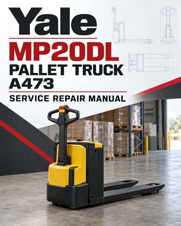 Yale MP20DL Pallet Truck A473 Service Repair Manual Yale MP20DL Pallet Truck A473 Service Repair Manual