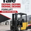 Yale ERC030AG, ERC030BG, ERC040AG, ERC040BG Forklift A814 Service Repair Manual Yale ERC030AG, ERC030BG, ERC040AG, ERC040BG Forklift A814 Service Repair Manual