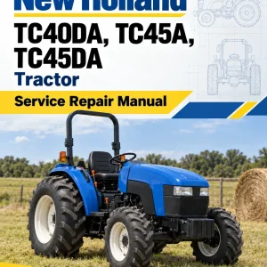 New Holland TC40DA, TC45A, TC45DA Tractor Service Manual