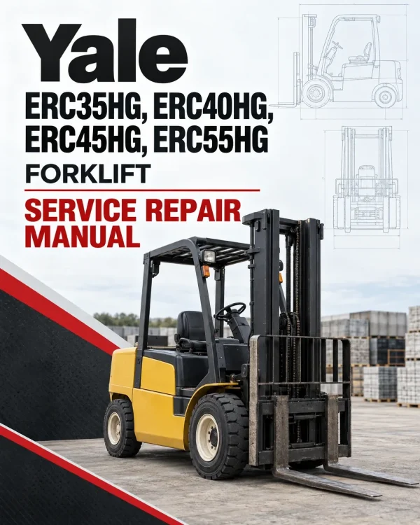 Yale ERC35HG, ERC40HG, ERC45HG, ERC55HG Forklift A839 Service Repair Manual Yale ERC35HG, ERC40HG, ERC45HG, ERC55HG Forklift A839 Service Repair Manual
